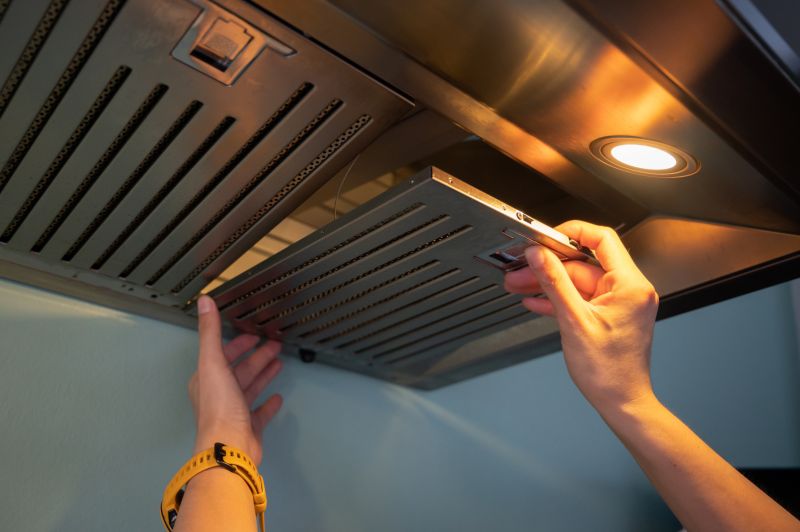 Inside of a Range Hood